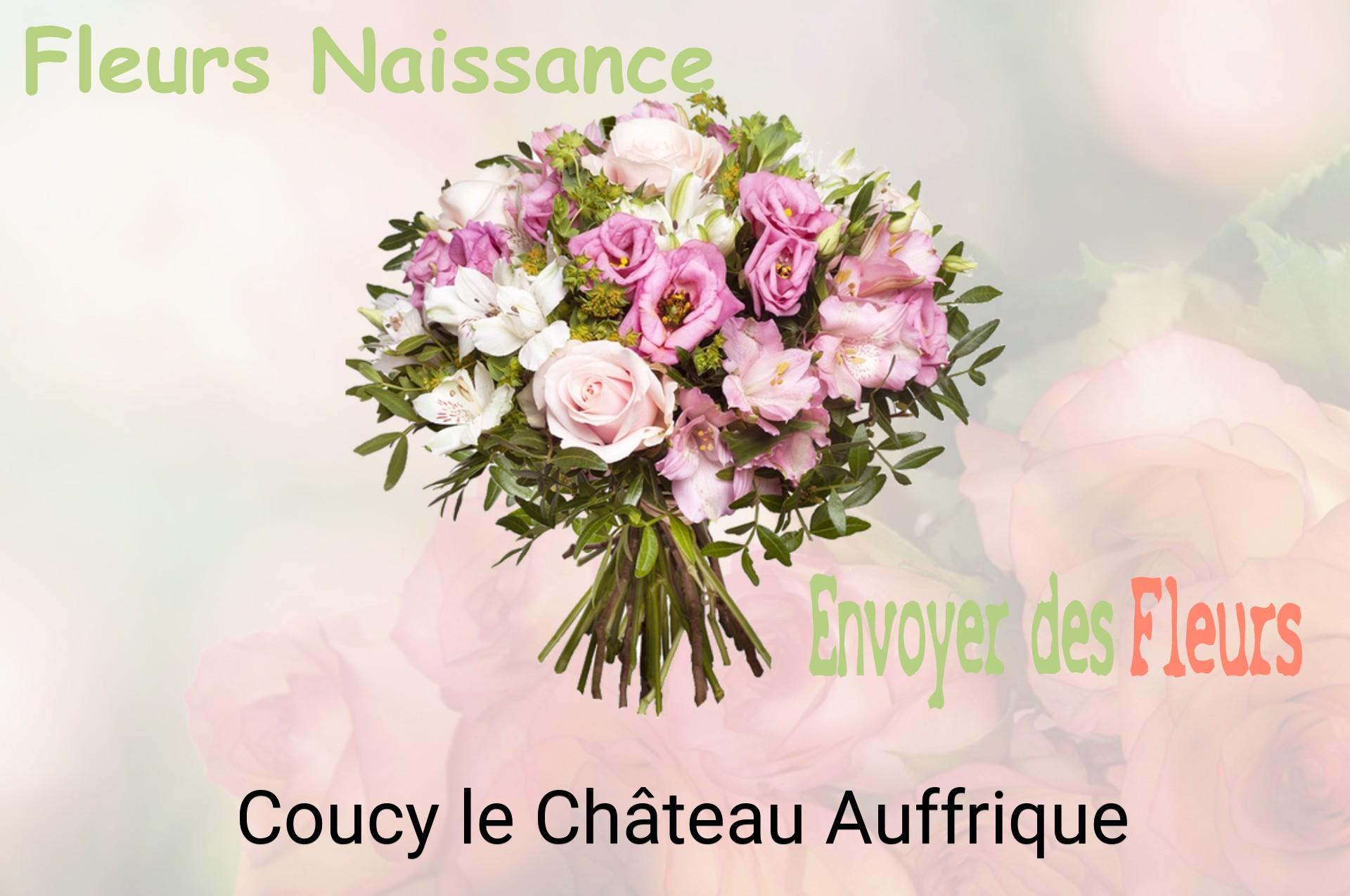 Bouquet de fleurs de naissance livré à Coucy-le-Château-Auffrique